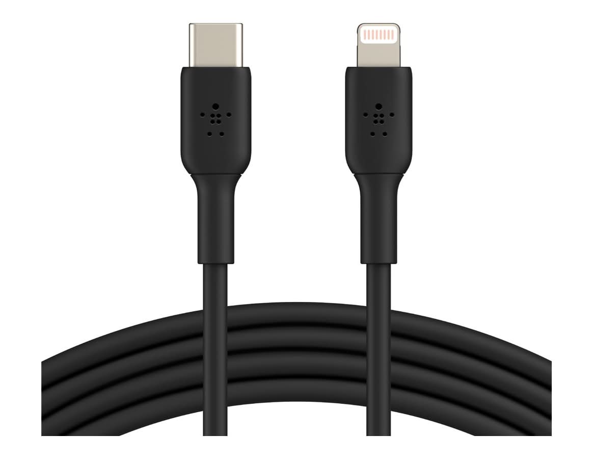 Belkin Boost Charge Usb-C To Lightning Cable, Black