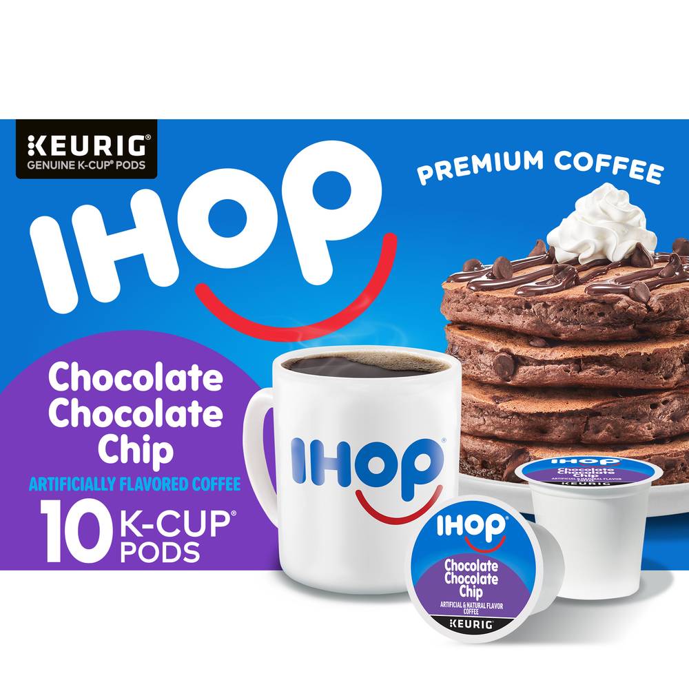 IHOP K-Cup Pods Ground Chocolate Chip Coffee (3.4 oz, 10 ct)