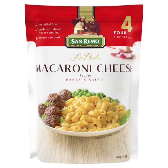 San Remo La Pasta Macaroni Cheese 120g