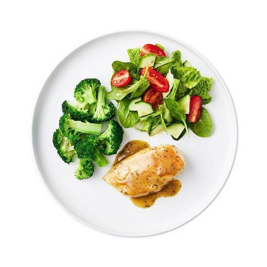 Protein Plate with steamed broccoli