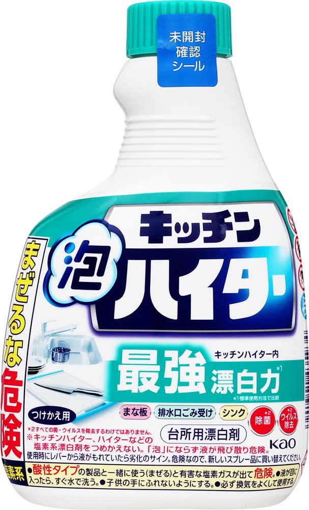 花王 キッチン泡ハイター つけかえ用 (400mL)