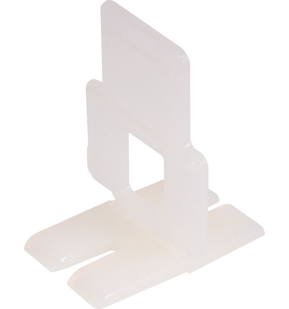 Qep Lash 1.52 In. H X 0.75 In. W X 1.27 In. L Plastic Tile Spacer Clips 100 Pk