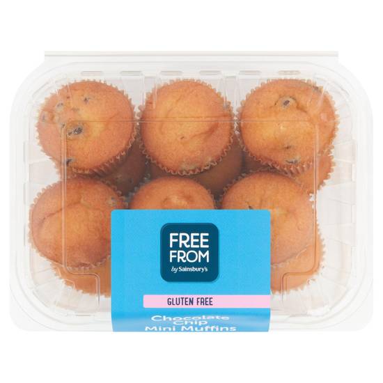 Sainsbury's Deliciously Free From Chocolate Chip Mini Muffins 210g