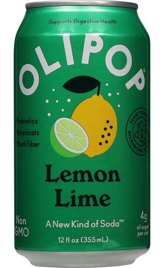 Olipop Lemon Lime Soda