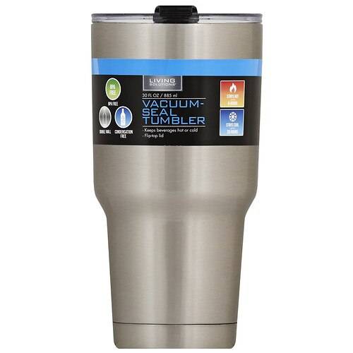 Living Solutions Double Wall Stainless Steel Vacuum Tumbler - 1.0 ea