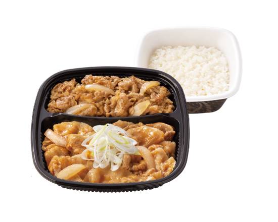 牛皿・豚生姜焼き弁当