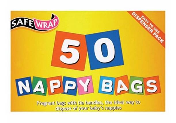 Safewrap Nappy Bags 50s (353052)