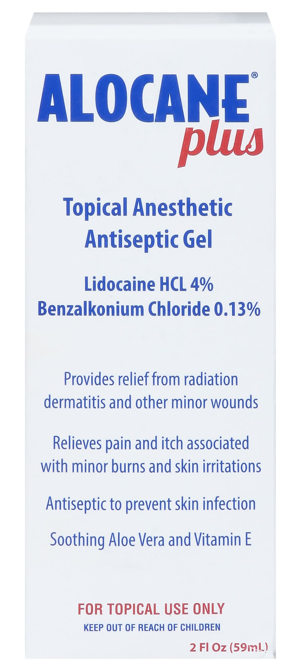 Alocane Plus Topical Anesthetic Antiseptic Burn Gel (2 fl oz)