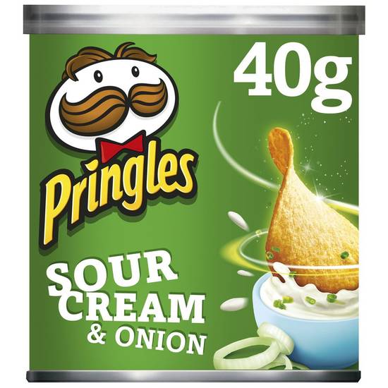 Chips Tuiles crème et oignon Pringles 40g