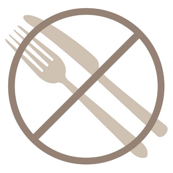 NO- PLASTIC SILVERWARE