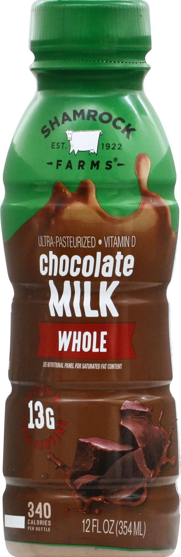 Shamrock Farms Whole Chocolate Milk (12.6 oz)