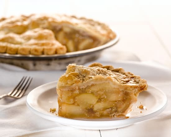 Homestyle Apple Pie, slice