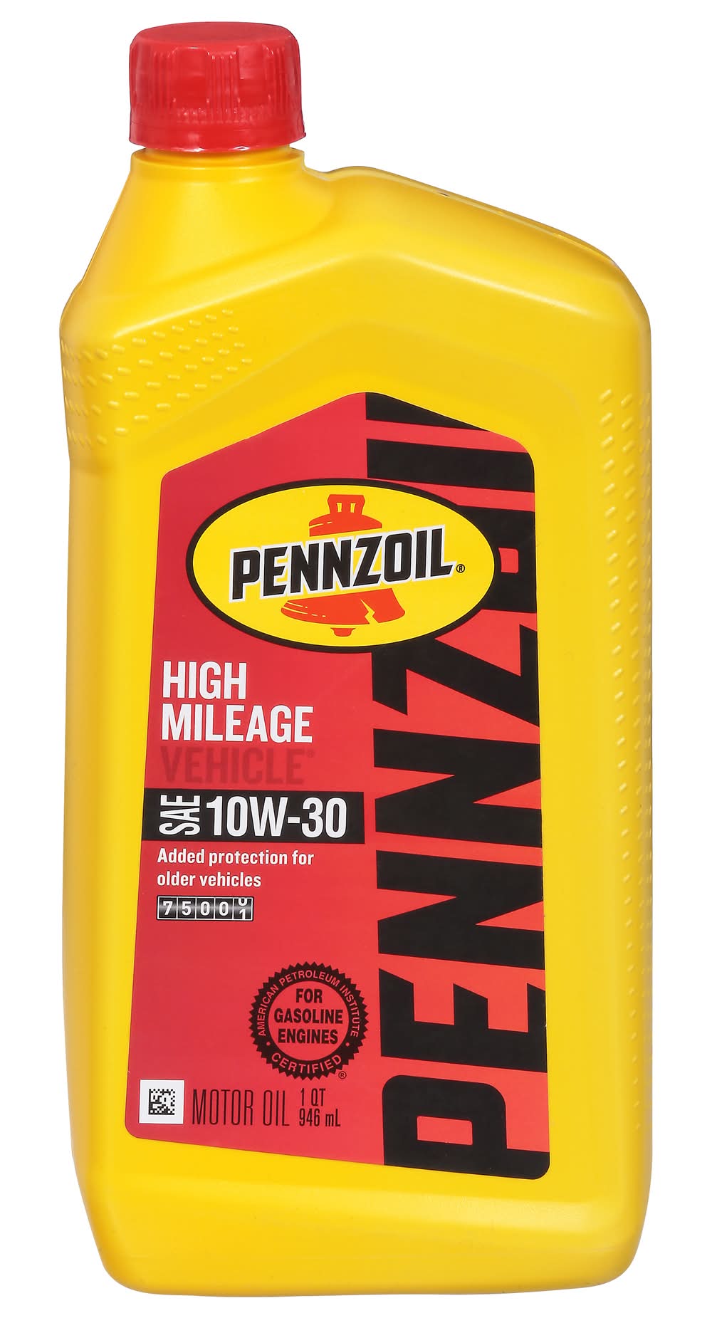 Pennzoil Sae 10w-30 High Mileage Vehicle Motor Oil (1 qt)