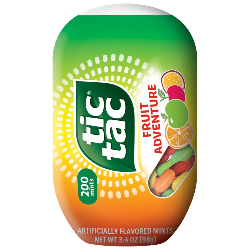 Tic Tac Fruit Adventure Flavor Mints (3.4 oz)