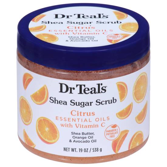 Dr Teal's Citrus Shea Sugar Scrub