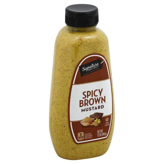 Signature Select Spicy Brown Mustard