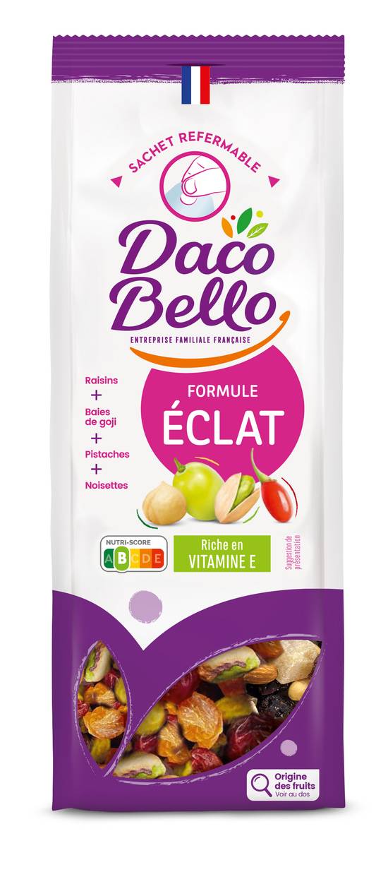 Daco Bello - Mélange de fruits secs et fruits à coque formule éclat