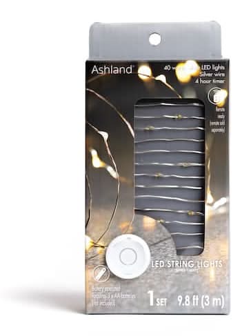 Ashland Led String Lights, 3m, Silver (40 ct)