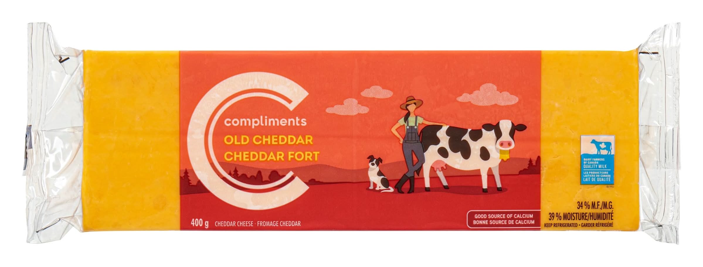 Compliments Old Cheddar Cheese (400 g)