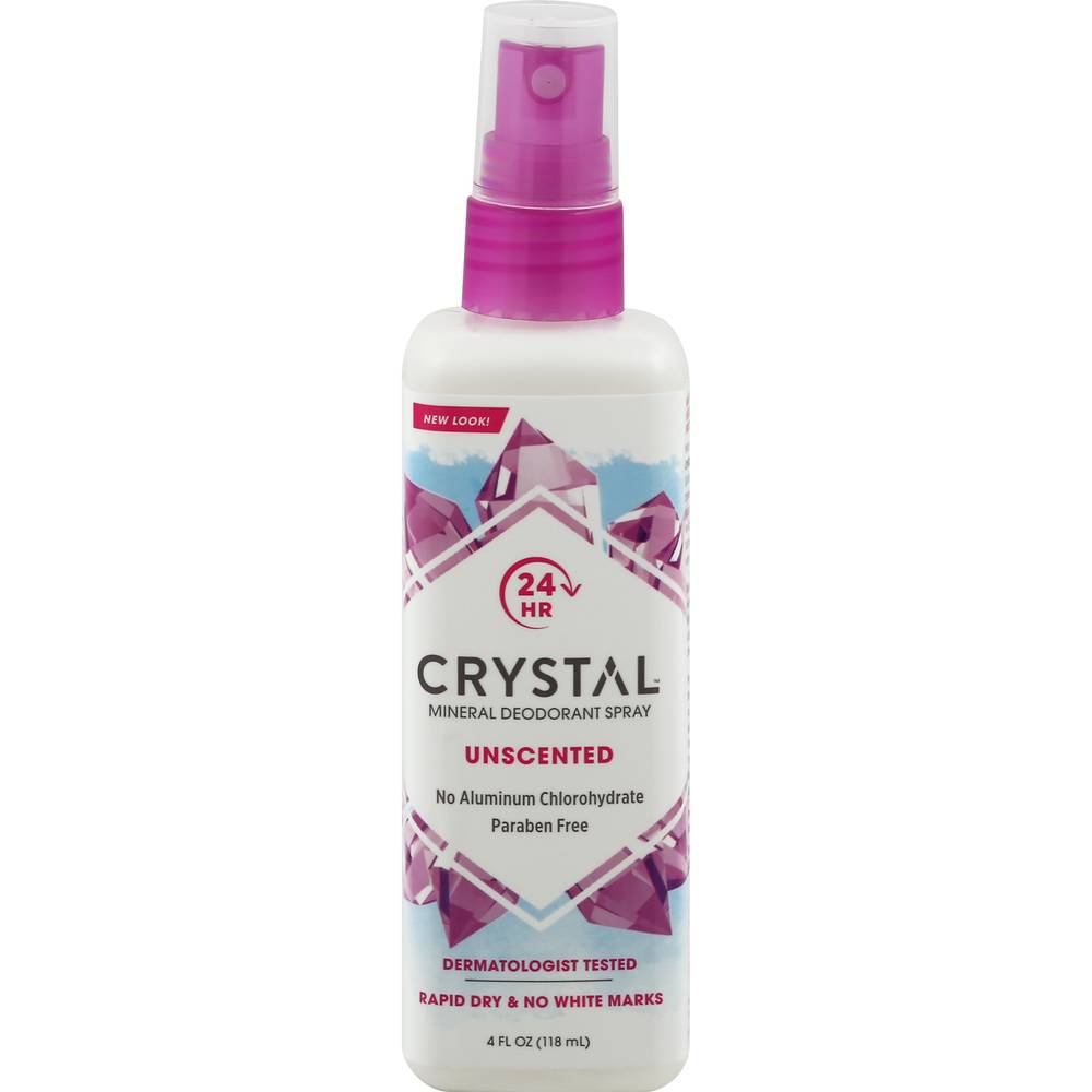 Crystal Unscented Mineral Deodorant Spray