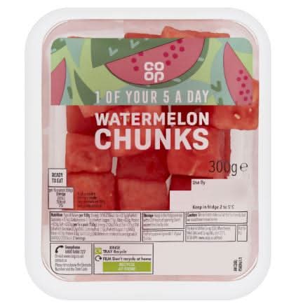 Co-op Watermelon Chunks 300g