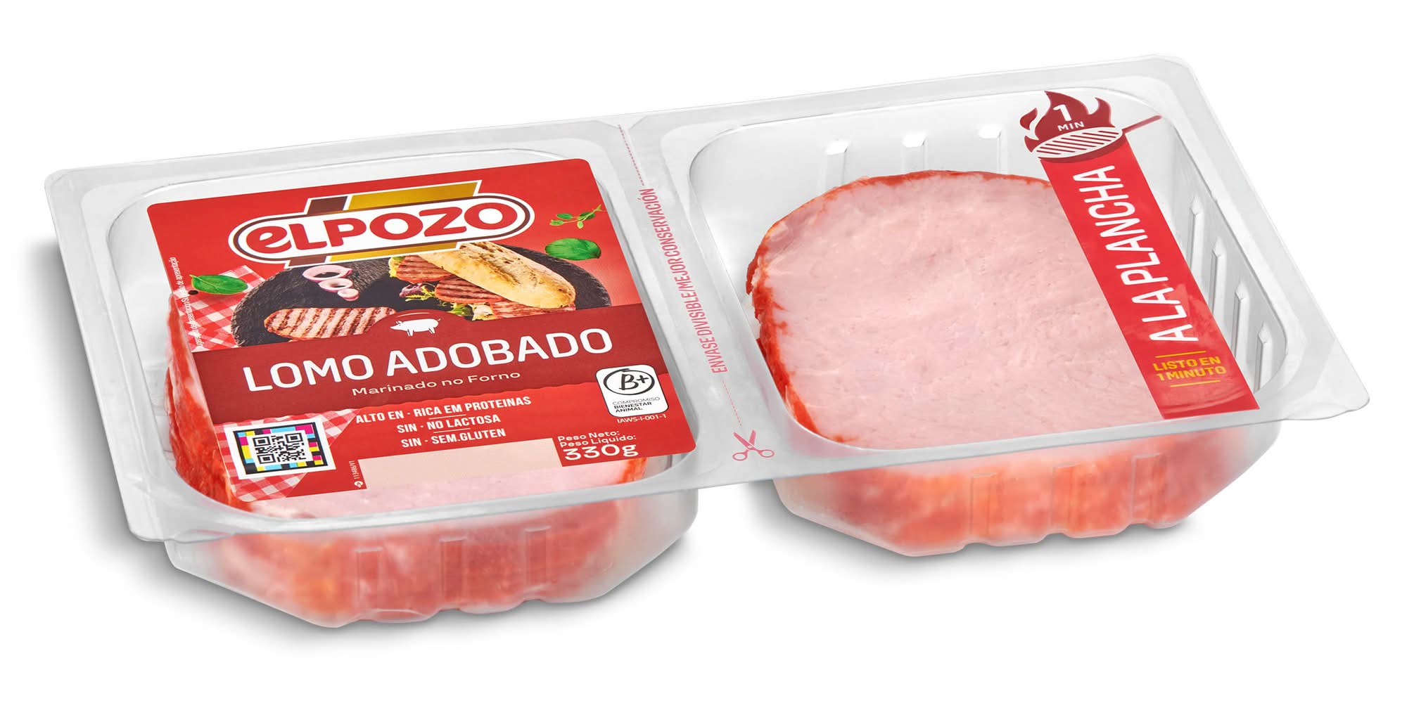 Lomo Adobado Al Horno Bandeja 330 G