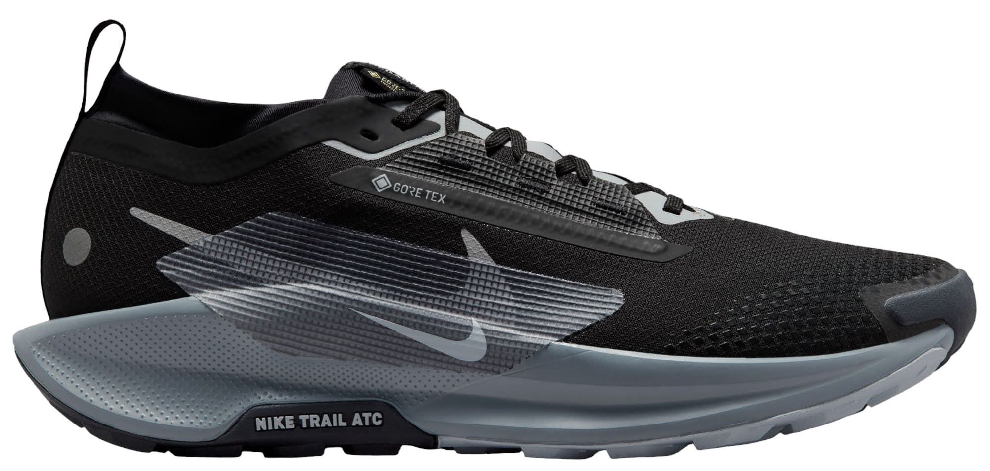 Nike Men's Pegasus Trail 5 GORE-TEX Running Shoes (Black/Wolf Grey, 10.5)
