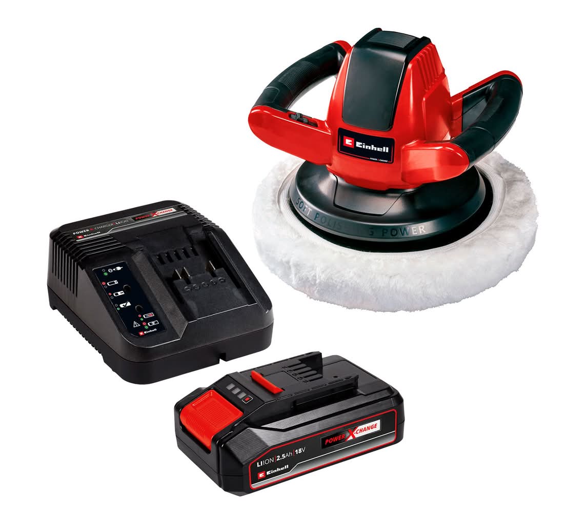Pulidora inalámbrica para auto + Starter Kit 2.5 AH