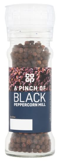 Co-op Black Peppercorns Mill (50g)