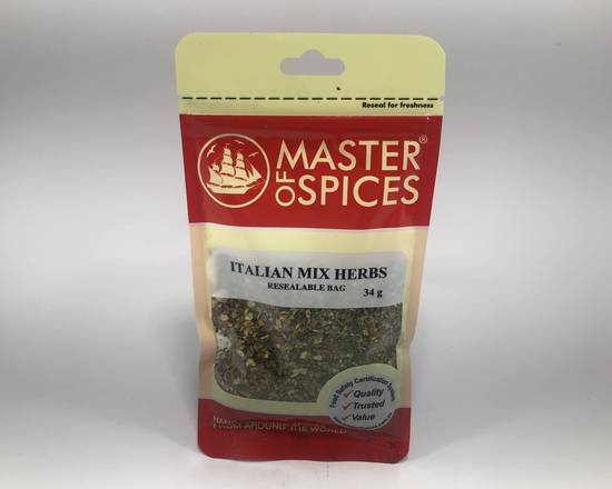 Italian Mix Herbs Master Spices 5g