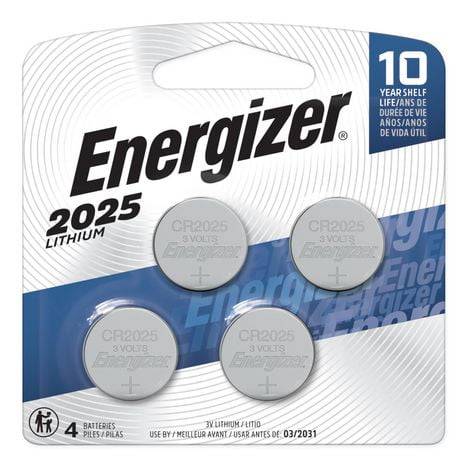 Energizer 3V Lithium Coin Batteries (4 ct)