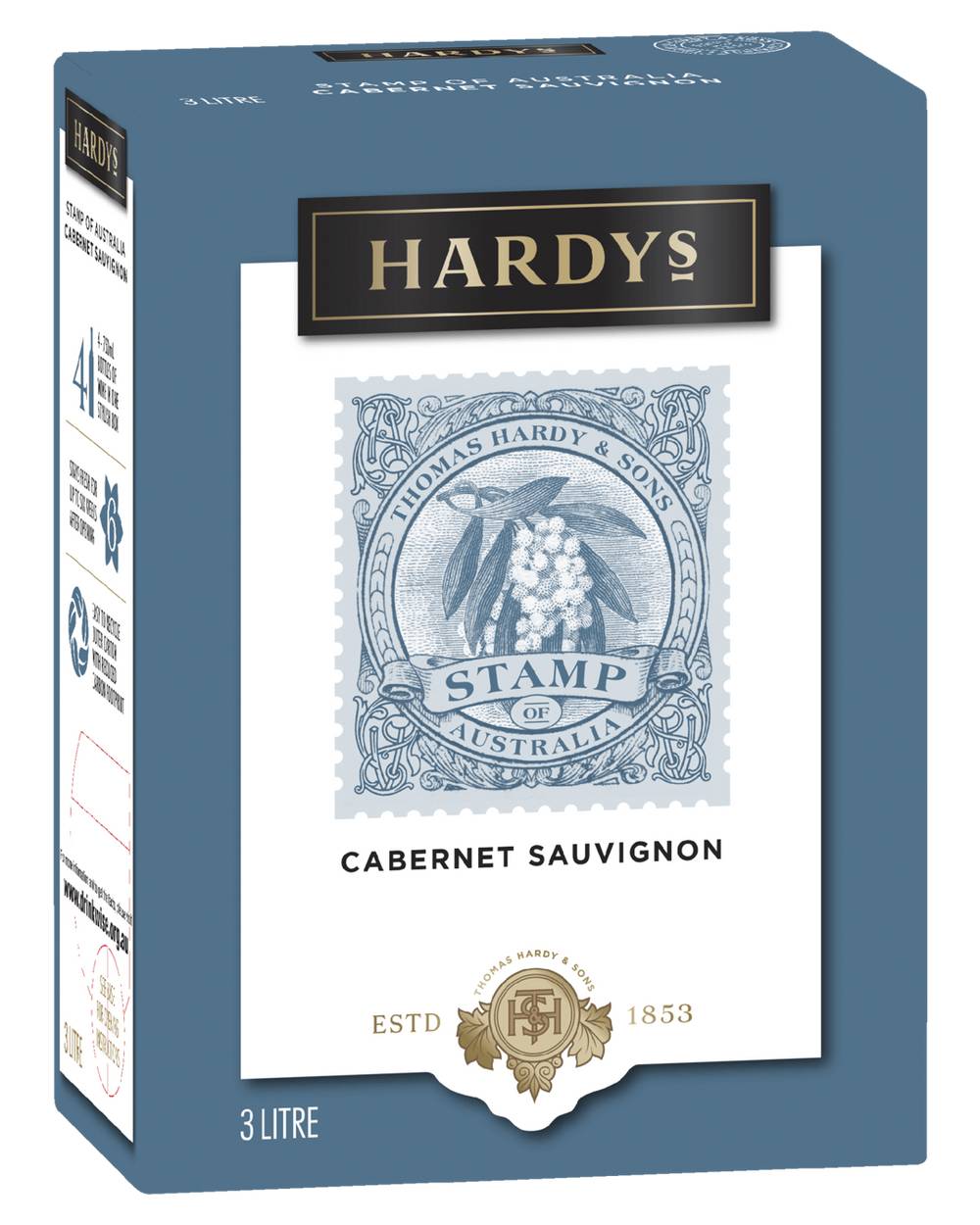 Hardys Stamp Cab Sauv 3L
