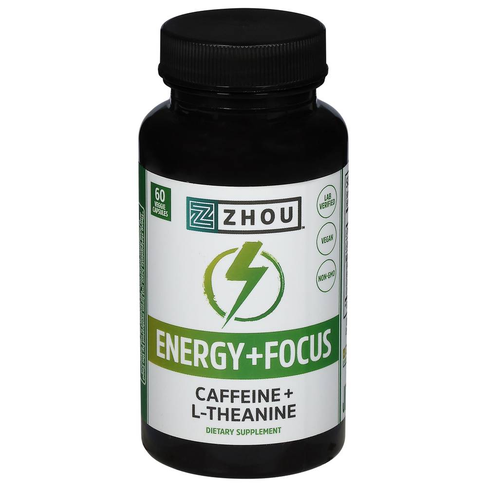 Zhou Energy + Focus Supplement (60 ct)