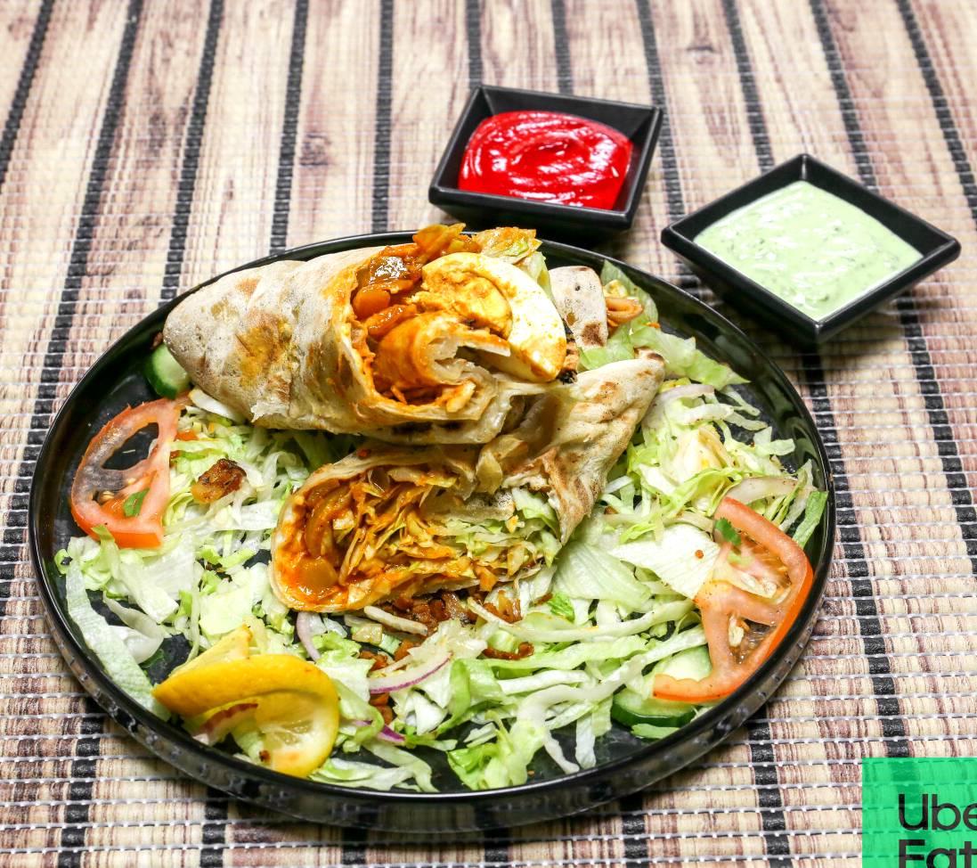 Eggs  Tikka  Masala  Tandoori Sandwich