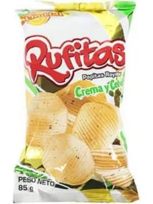 Papalinas Cebolla Crema Rufitas 80G