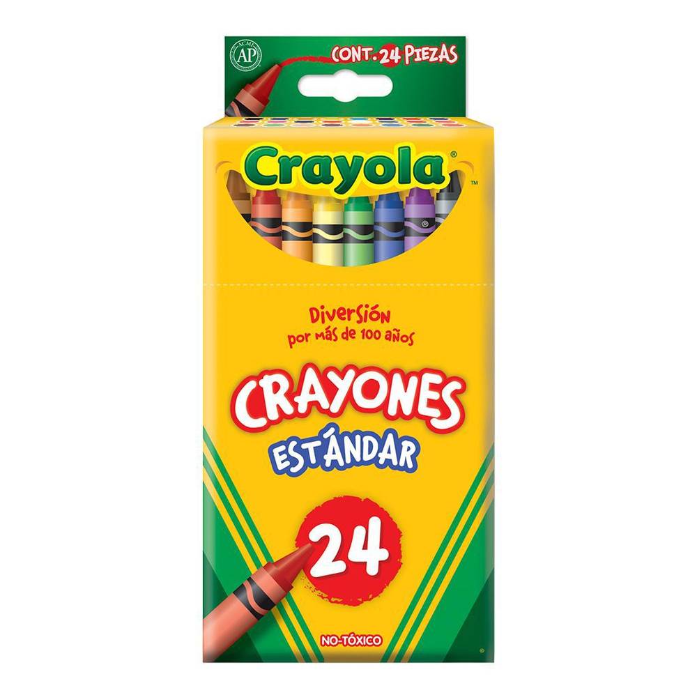 Crayola crayones estándar (24 piezas)