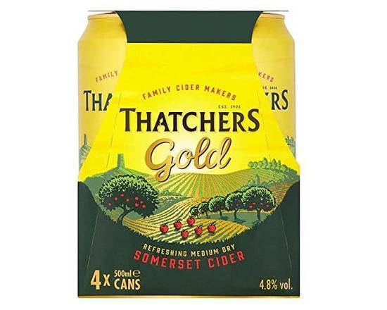 Thatcher's Gold Cider (4x500 Ml)