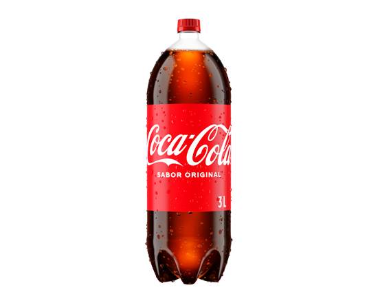 Coca-cola bebida gaseosa original (3 l)
