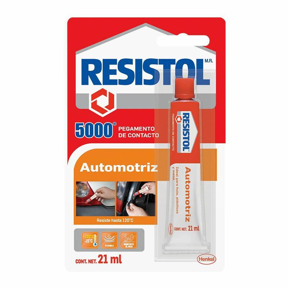 Resistol pegamento 5000 automotriz (tubo 21 ml)