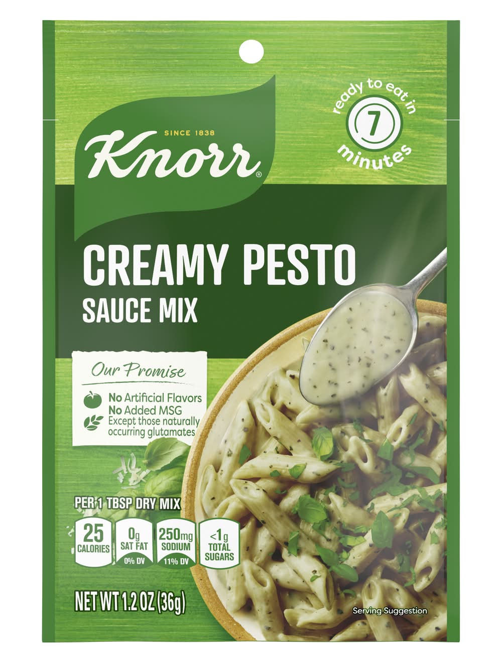 Knorr Creamy Pesto Sauce Mix (1.2 oz)