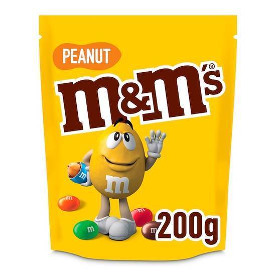 Cacahuete recubierto de chocolate con leche M&M's bolsa 200 g