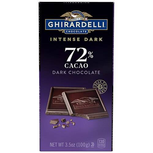 Ghirardelli Intense Dark 72% Cacao 72% Cacao - 3.5 oz