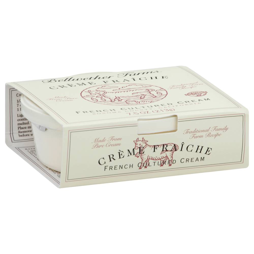 Bellweather Farms Creme Fraiche French Cultured Cream (7.5 oz)