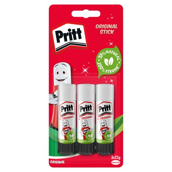 Pritt Glue Stick (3 ct)