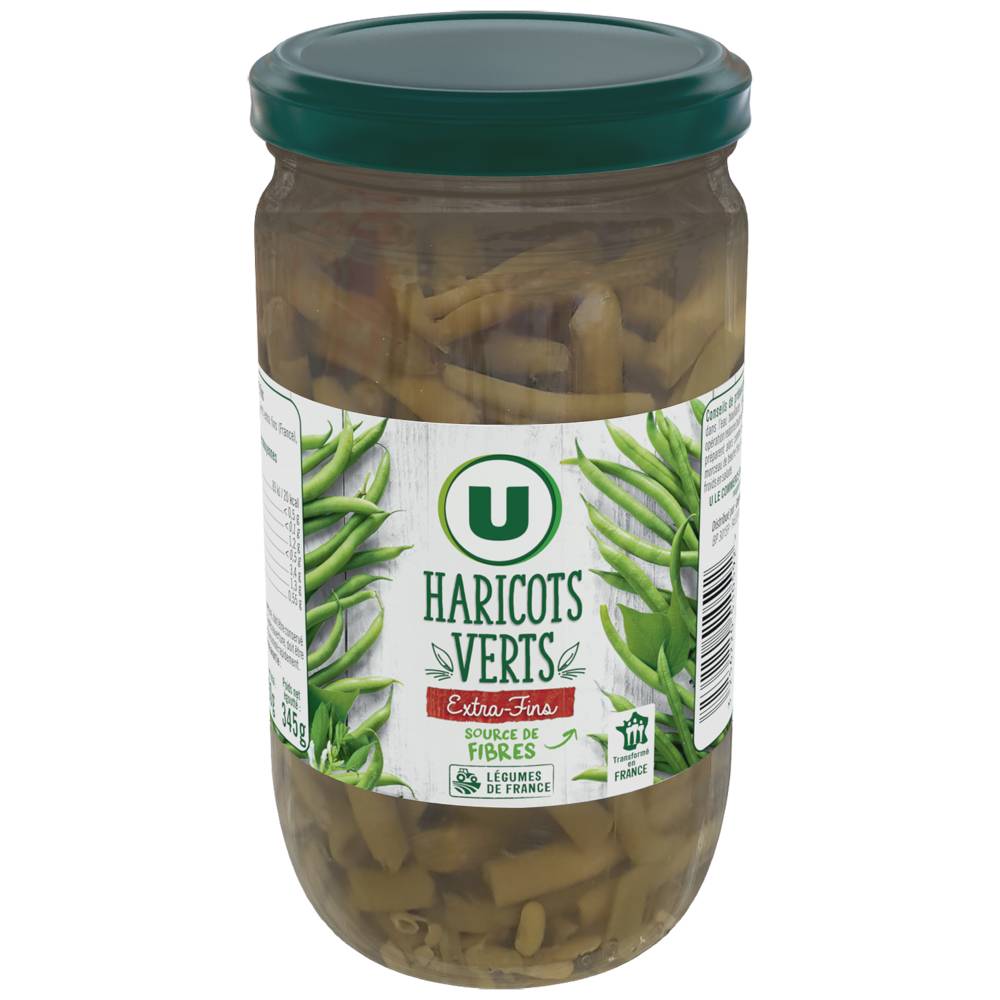 Les Produits U - Haricots verts extra fins