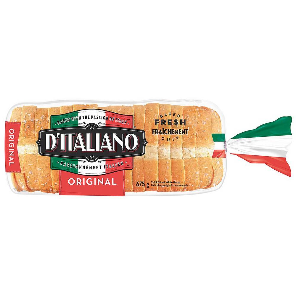 D'Italiano Original White Bread (675 g)