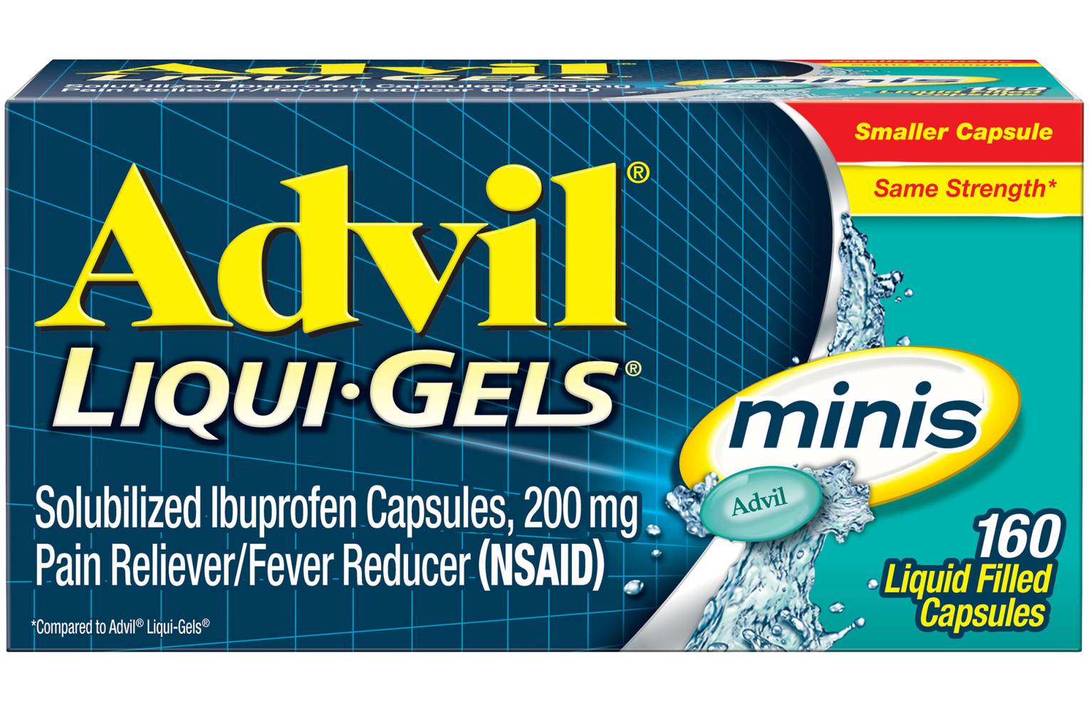 Advil Liquid Gel Mini 160