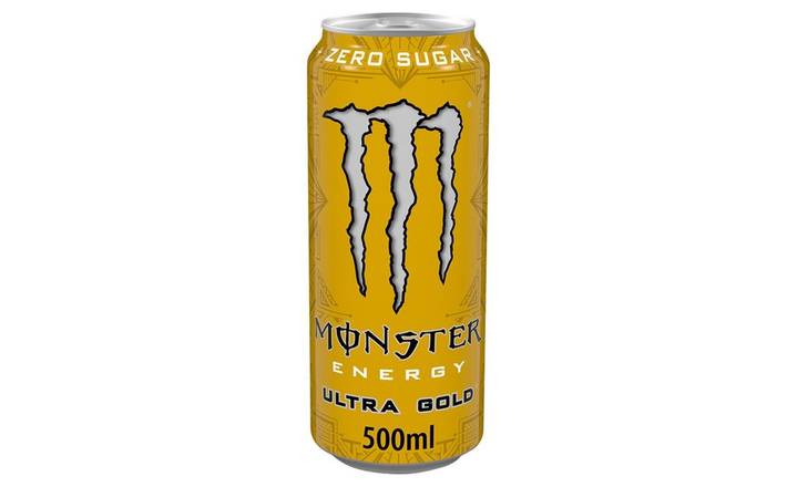 Monster Ultra Gold Energy Drink 500ml (403072)