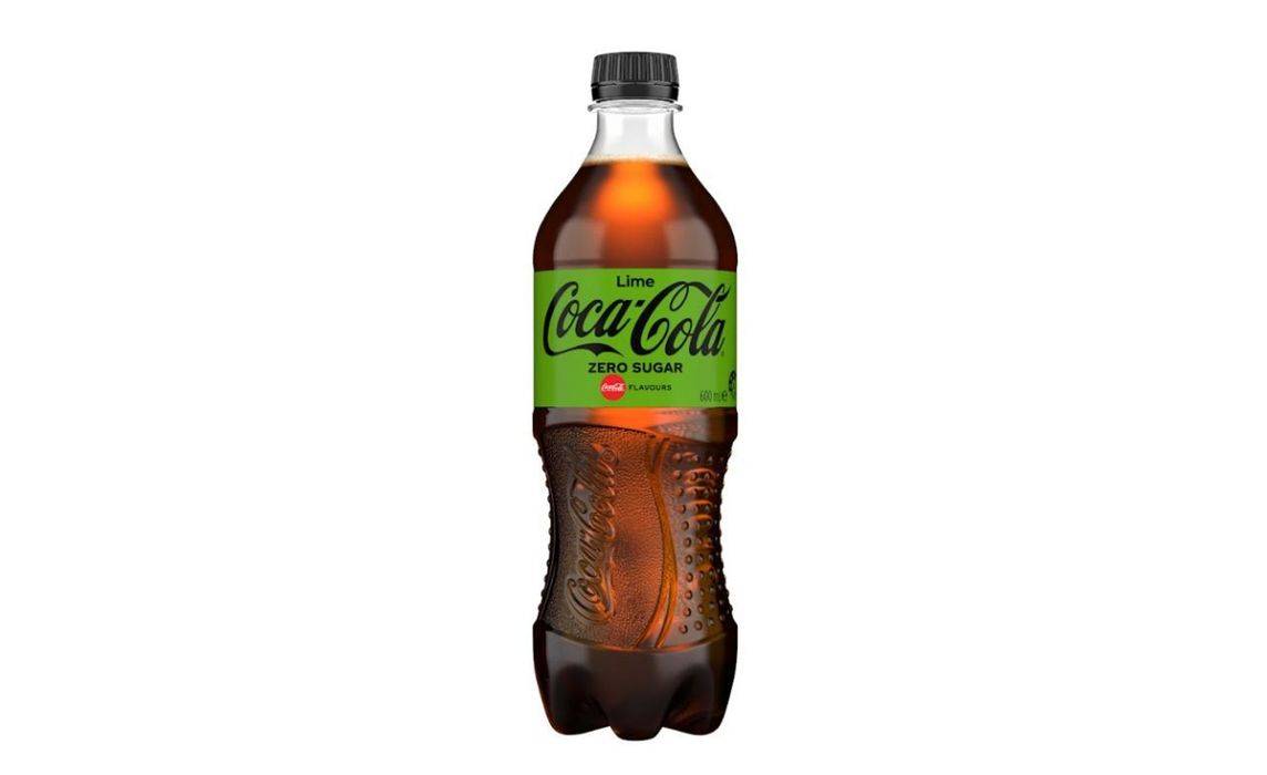 Coca Cola Lime Zero Sugar 600mL