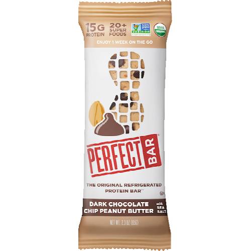 Perfect Bar Dark Chocolate Chip Peanut Butter Gluten Free Bar